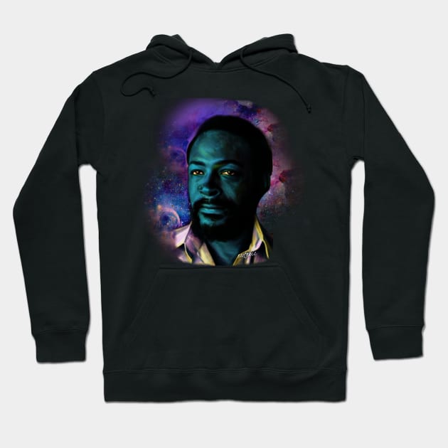 Kings Never Die: Marvin Gaye Hoodie by Esoteric Fresh 